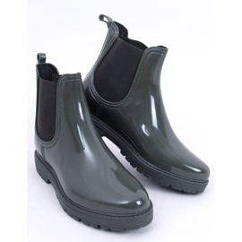 BM Naisten kalossit lyhyet Jodhpur-saappaat Essence Green vihreä 1