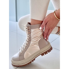 BM Aileen Beis nauhalliset lenkkarit beige 1