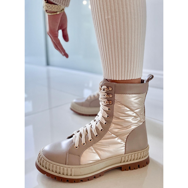 BM Aileen Beis nauhalliset lenkkarit beige 2