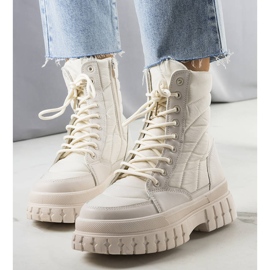 Arinna beigenväriset eristetyt lumisaappaat 1