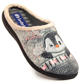 Mukavat lämpimät kotitossut Inblu W ARC25 harmaa 1