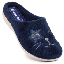 Mukavat Inblu W ARC26 kotitossut sininen 1