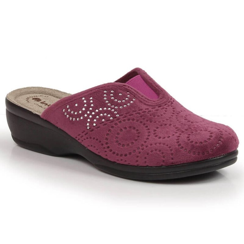 Mukavat tossut kuminauhalla Inblu ARC22 punainen 1