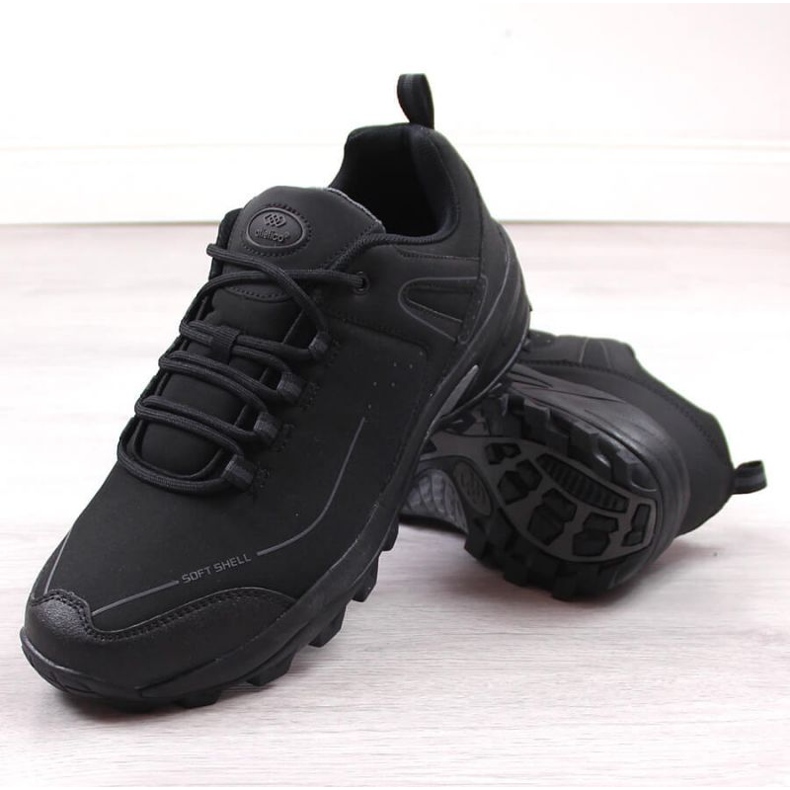 Atletico M ATC413A vedenpitävät vaellusurheilukengät musta 2