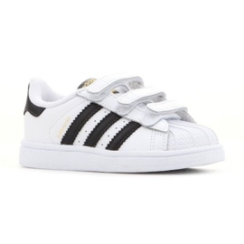 Adidas Superstar Cf I Jr BZ0418 valkoinen 1