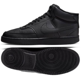 Nike Court Vision Mid Next Nature DN3577 003 -kengät musta 1