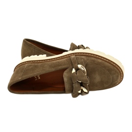 Naisten kengät koristeellisella koristeella Laura Messi 2523 vihreä 4