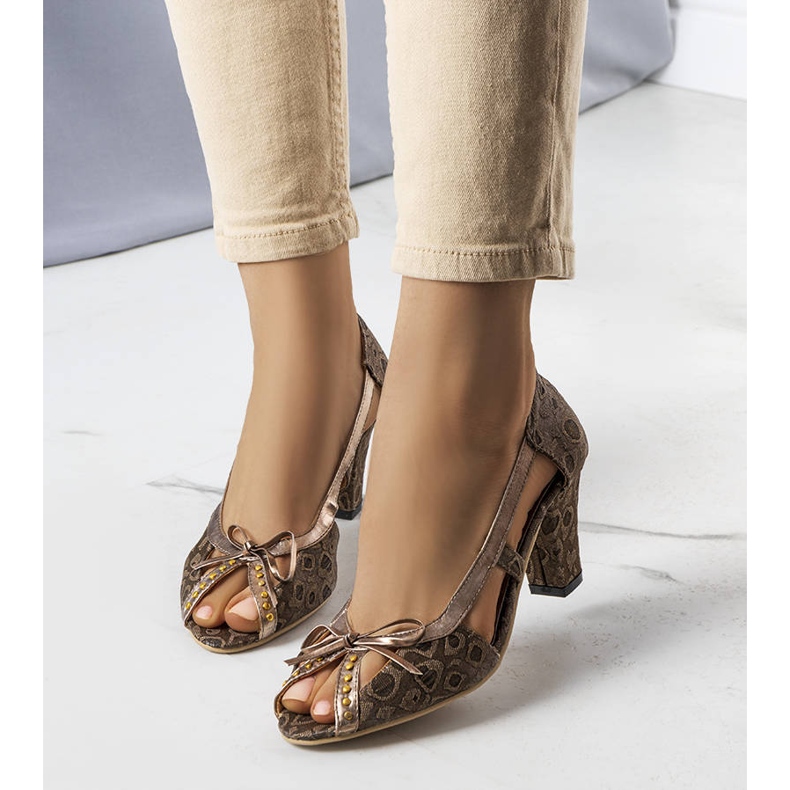 PA1 Lavran ruskeat korkokengät kupari- 1