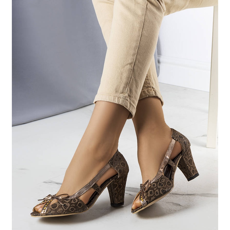 PA1 Lavran ruskeat korkokengät kupari- 2