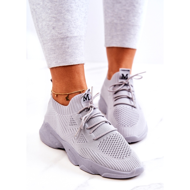 PS1 Urheilukengät Kangaslenkkarit Harmaa Nolene 3