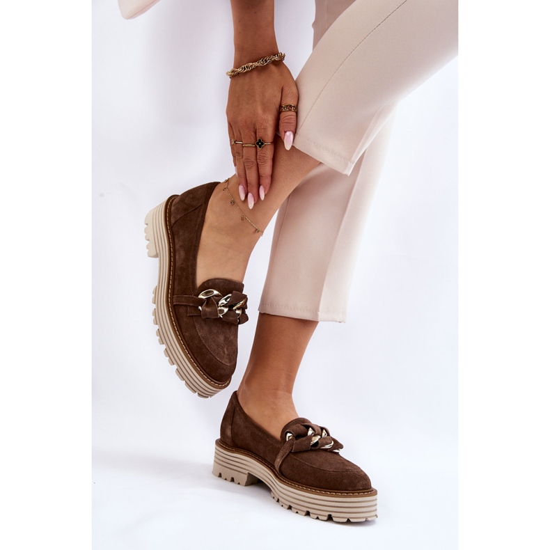 Naisten mokkanahkakengät Laura Messi 2523 vihreä 2