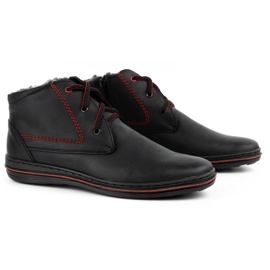 Polbut Naisten talvieristetyt saappaat 339 musta 2