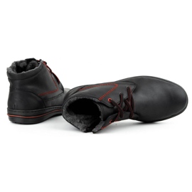 Polbut Naisten talvieristetyt saappaat 339 musta 3