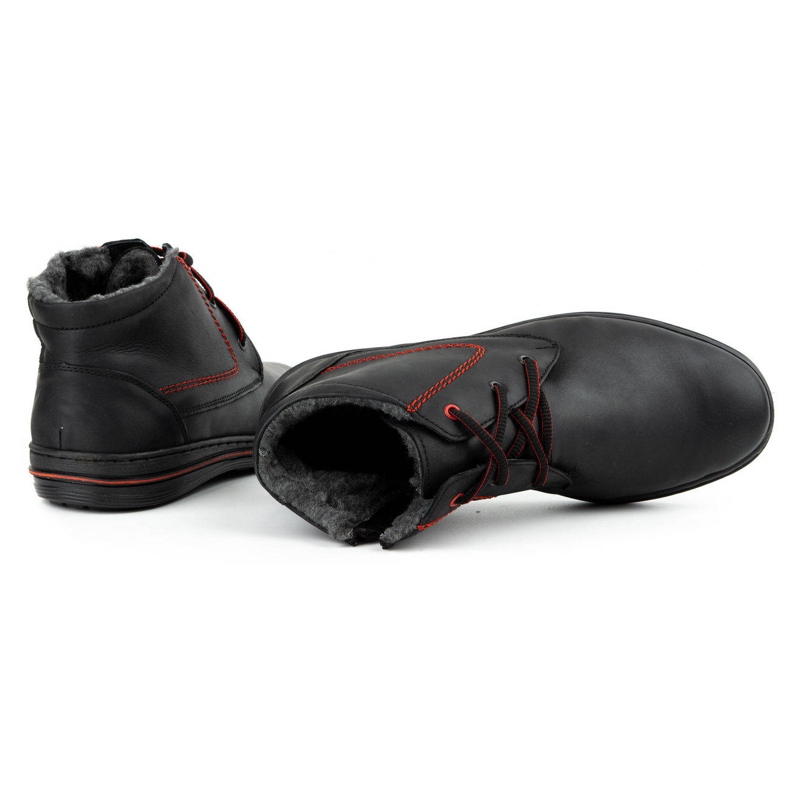 Polbut Naisten talvieristetyt saappaat 339 musta 3