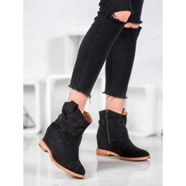 Bella Paris Cowboy -saappaat kiilalla musta 1