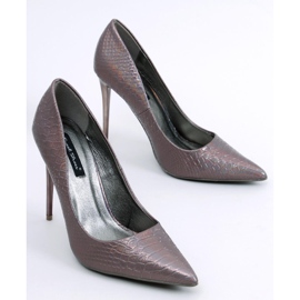 Jean Gun naisten värikkäitä korkokengät harmaa 1