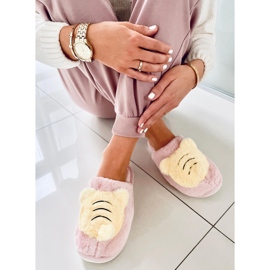 BM Naisten tossut Pearl Pink vaaleanpunainen keltainen 1