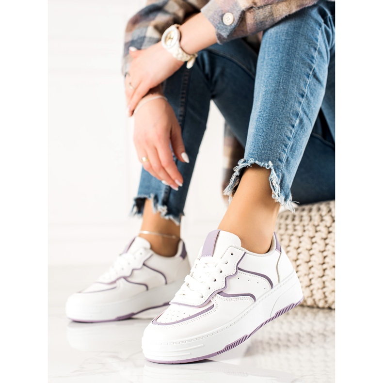 Weide Mukavat rento tennarit valkoinen 1