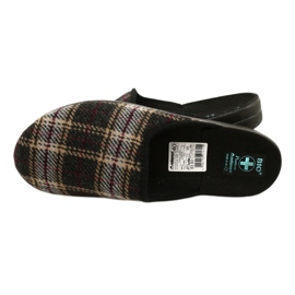 Miesten Adanex Plaid -tossut 27671 beige musta monivärinen 4
