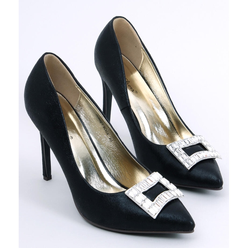 PA1 Deborah Black naisten koristeelliset korkokengät musta 1