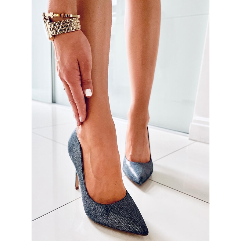 PA1 Naisten Halsey Gun värikkäitä korkokengät laivastonsininen monivärinen 2