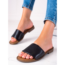 W. Potocki Potocki-tossut leveällä vyöllä musta 2