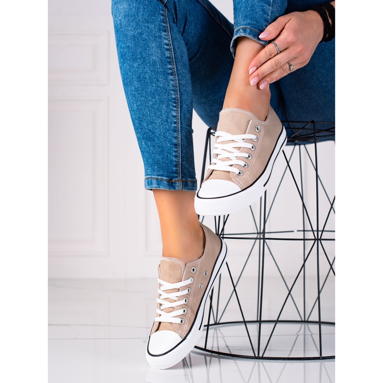 SHELOVET Klassiset beige-lenkkarit 1