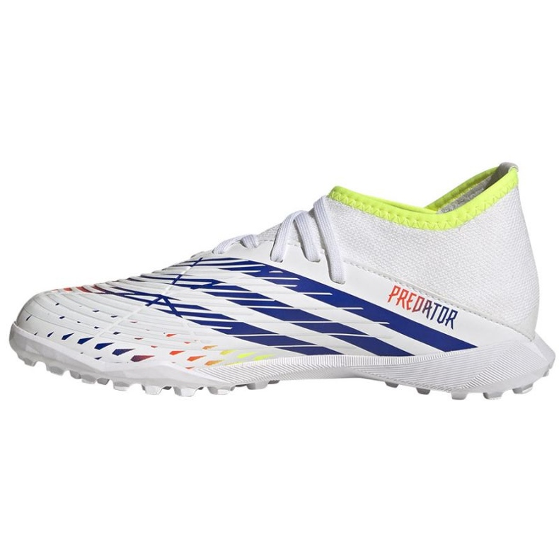 Adidas Predator Edge.3 Tf Jr GV8502 jalkapallokengät valkoinen valkoinen 1