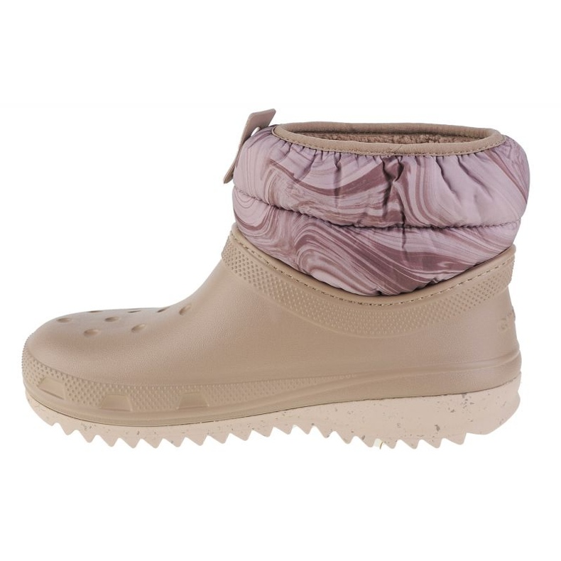 Crocs Classic Neo Puff Shorty Boot 207311-195 beige 1