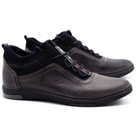 Polbut Miesten talvikengät K27F, harmaa musta 2