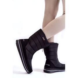 Naisten kevyet, eristetyt lumisaappaat Progress PROGJ-22-129 Musta 2