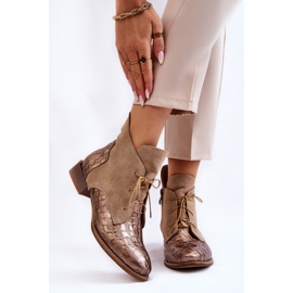 Nahkakorkokengät Maciejka 2878J-04 beige 1