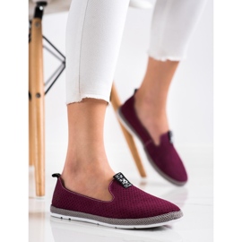 Filippo Rennot nahkaiset sliponit punainen 1