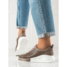 ARTIKER Kevyet nahkalenkkarit ruskea 1