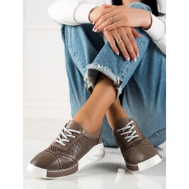 ARTIKER Kevyet nahkalenkkarit ruskea 2