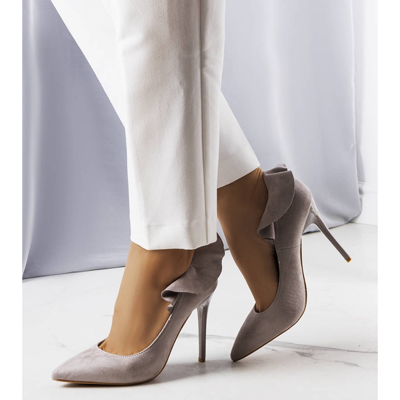 BM Jasmisin harmaat röyhelökengät 1