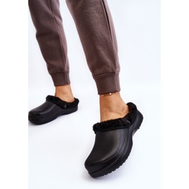 PM2 Naisten Vaahtomuovi Lämpimät Tossut Crocs Musta Cova 2