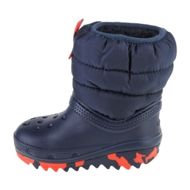 Crocs Classic Neo Puff Boot Toddler Jr 207683-410 sininen 1