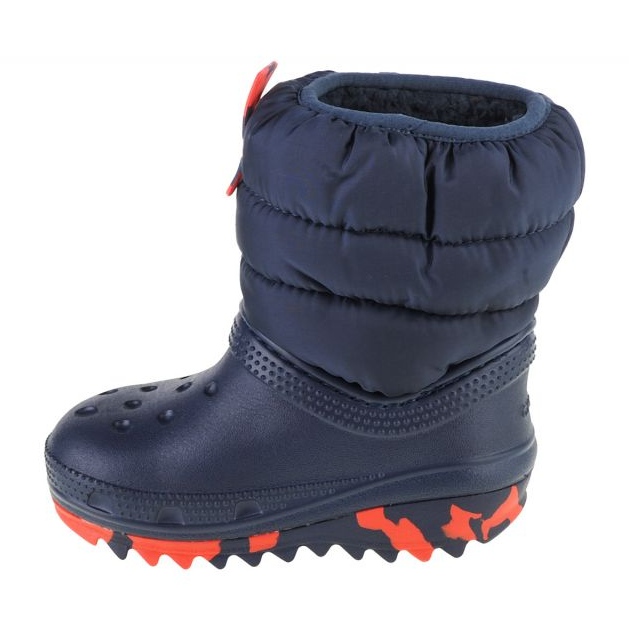 Crocs Classic Neo Puff Boot Toddler 207683-410 kengät sininen 1