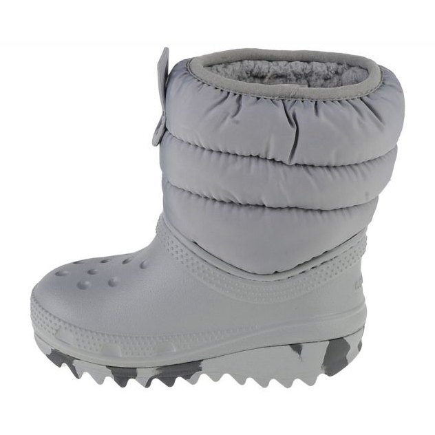 Crocs Classic Neo Puff Boot Toddler 207683-007 -kengät harmaa 1