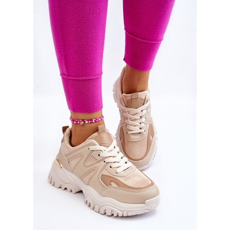 PG1 Klassiset urheilukengät beigellä Bowie-tasolla 2