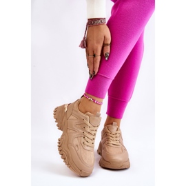 PG1 Classic Platform urheilukengät Tumma beige Bowie 1