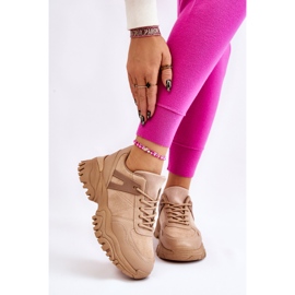 PG1 Muodikkaat urheilukengät Tennarit Beige Frezio 1