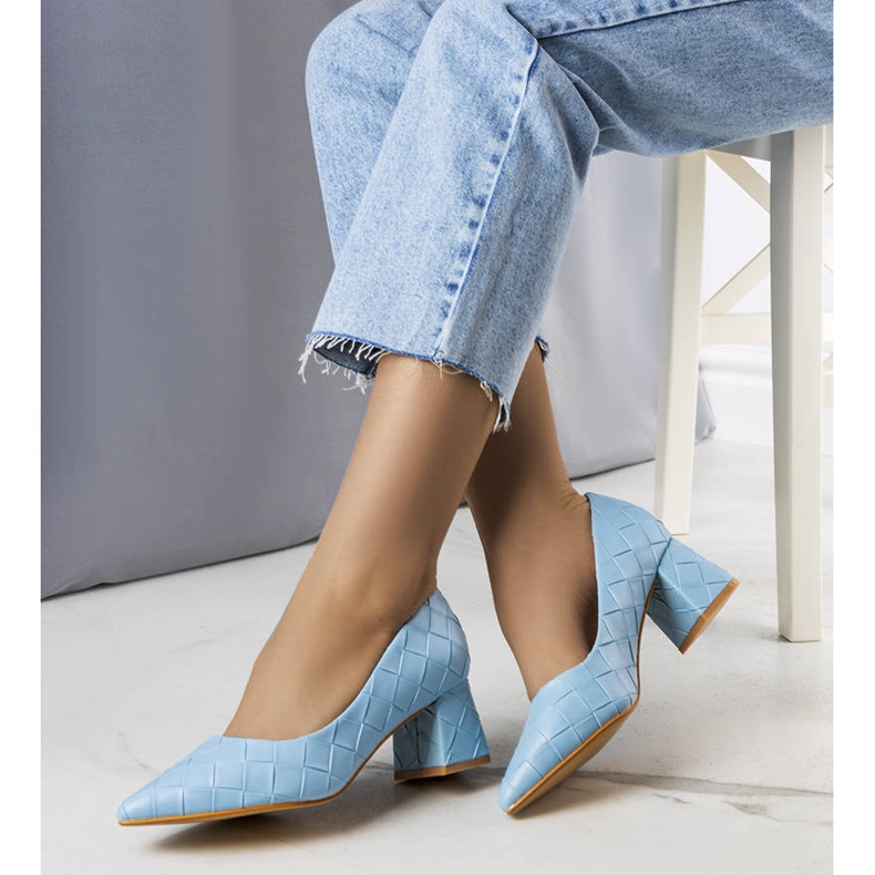 BM Mignen siniset korkokengät sininen 1