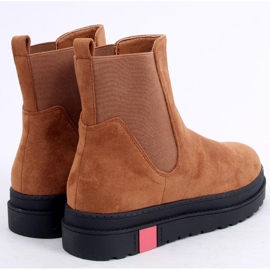 Chelsea saappaat korkealla pohjalla kamelilla NS139P Camel ruskea 2