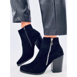 Tiilisaappaat, leveät korot TX-1873 Oranssi punainen 2