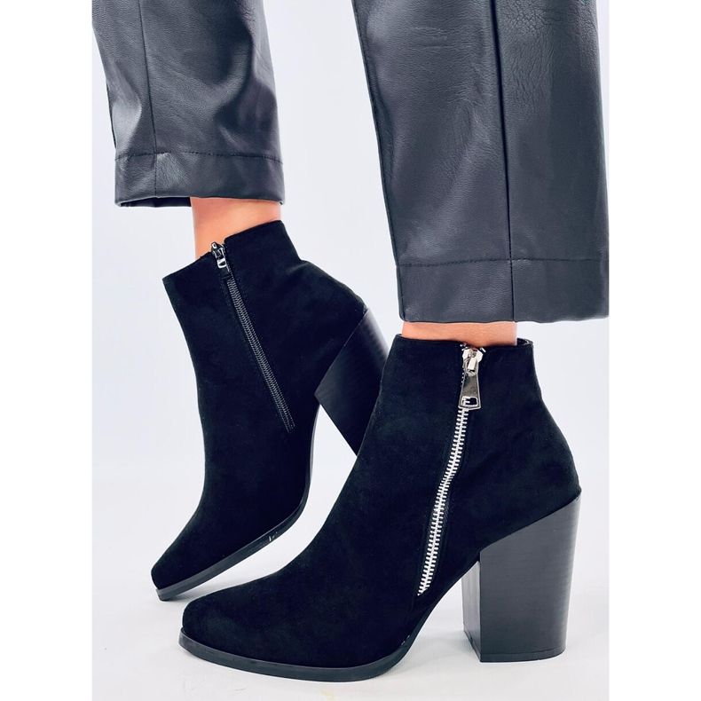 Tiilisaappaat, leveät korot TX-1873 Oranssi punainen 2