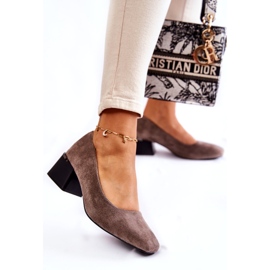 Suede Pumps La.Fi 230034G-SU Harmaa 2