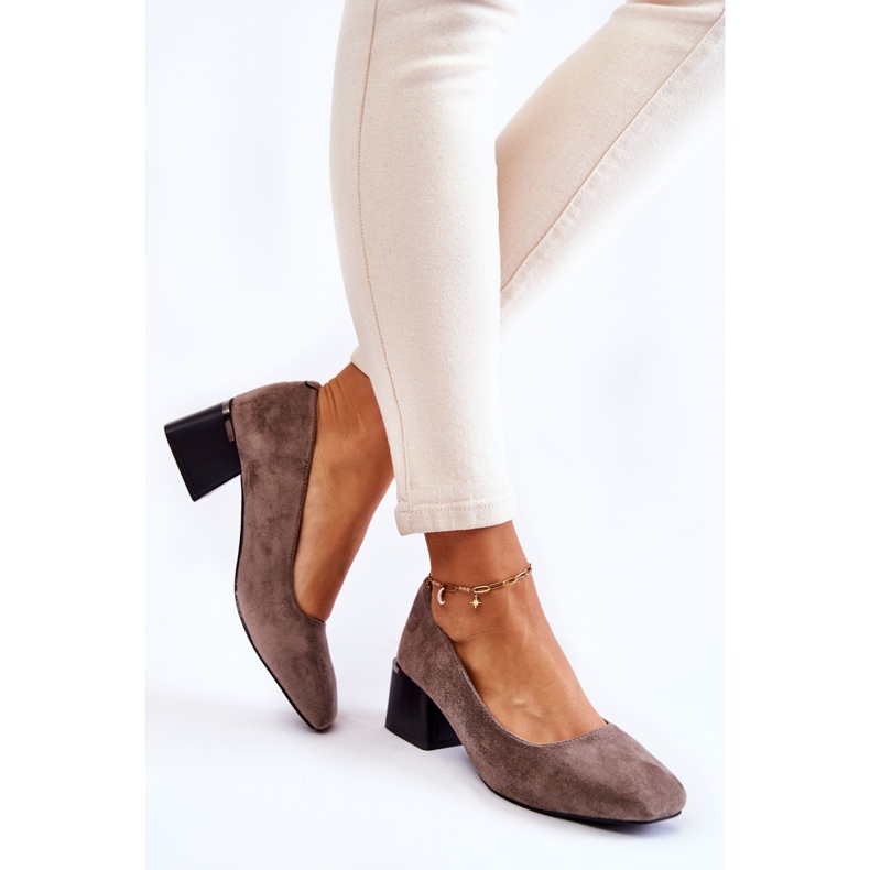 Suede Pumps La.Fi 230034G-SU Harmaa monivärinen 2