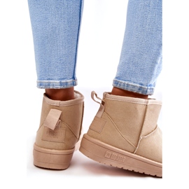 Naisten eristetyt lumisaappaat Big Star KK274290 Beige 2